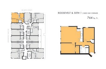 MFTE 2-Bedroom 601 floor plan